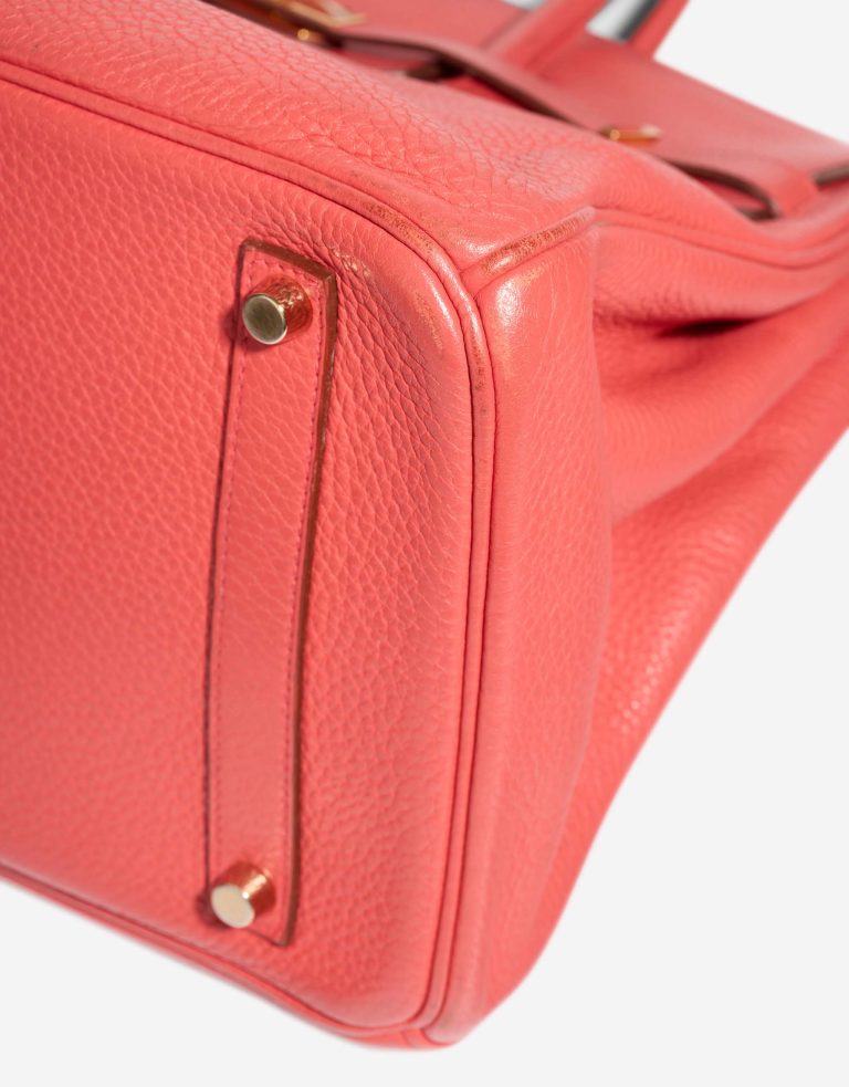 Hermès Birkin 35 Clémence Rouge Duchesse Signs of wear | Sell your designer bag