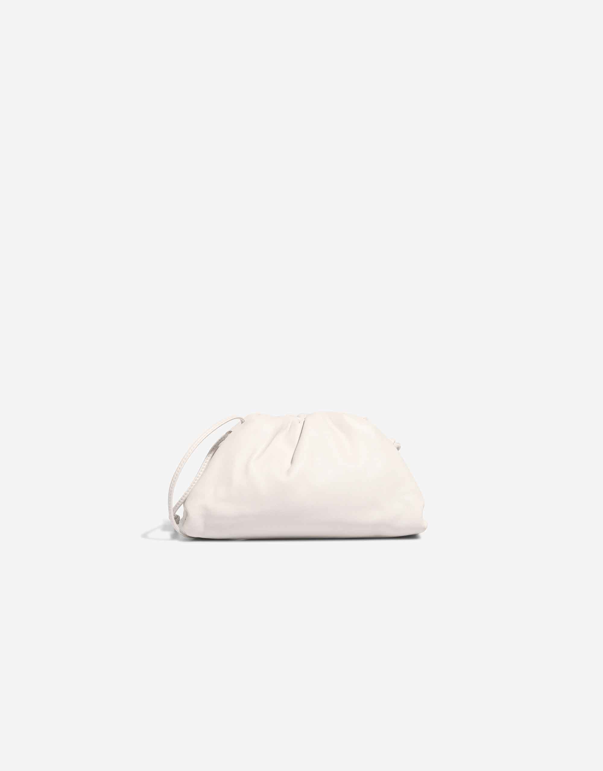 Bottega Veneta Pouch Mini Calf White | SACLÀB