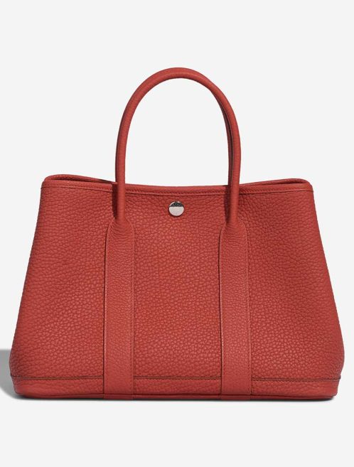 Hermès Garden Party 30 Veau Négonda Sanguine Front | Sell your designer bag