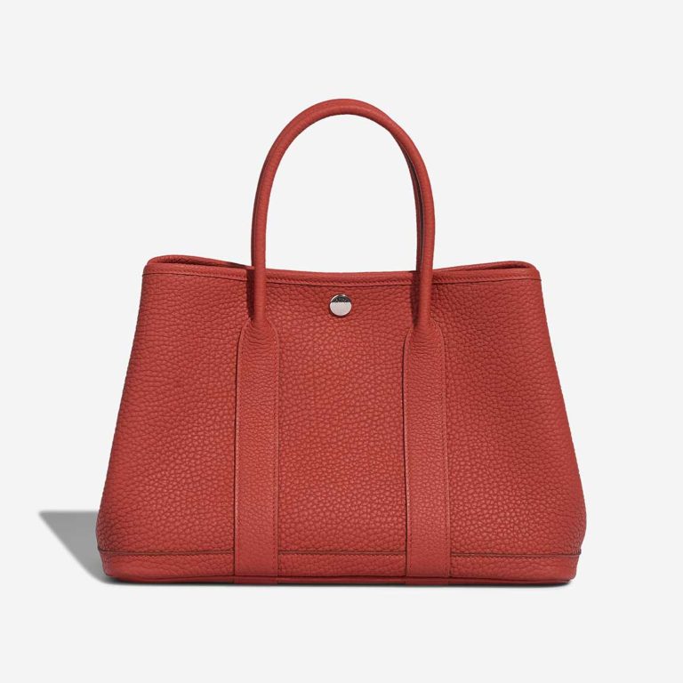 Hermès Garden Party 30 Veau Négonda Sanguine Front | Sell your designer bag