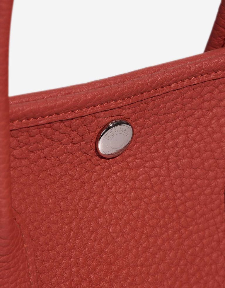 Hermès Garden Party 30 Veau Négonda Sanguine Closing System | Sell your designer bag