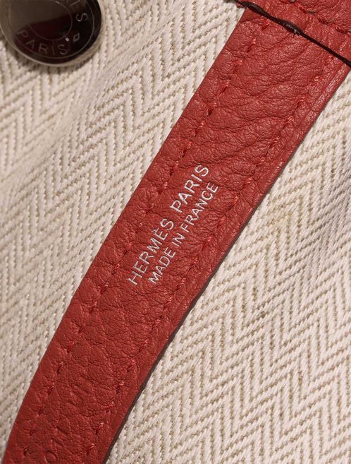 Hermès Garden Party 30 Veau Négonda Sanguine Logo | Sell your designer bag