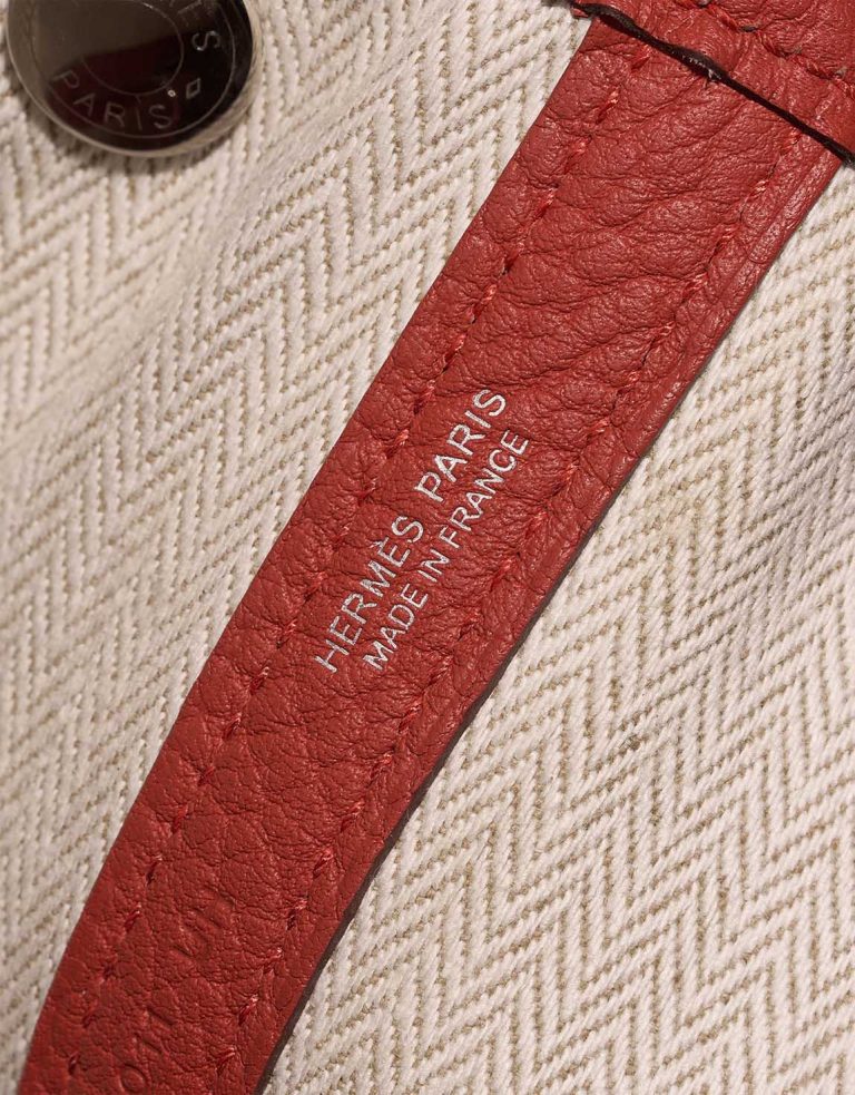 Hermès Garden Party 30 Veau Négonda Sanguine Logo | Sell your designer bag