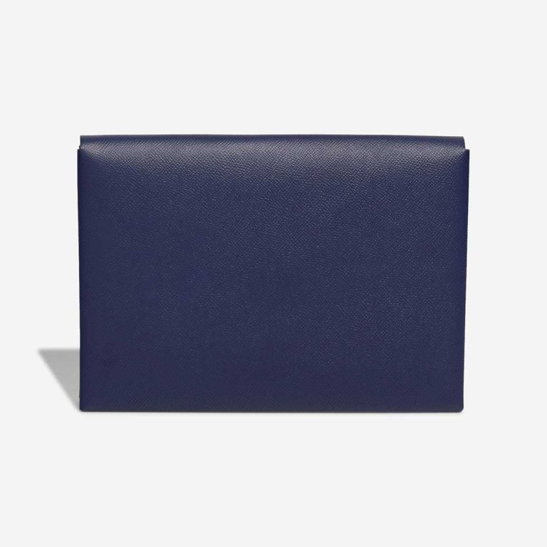 Hermès Calvi Pouch Epsom Bleu Saphir / Black | Sell your designer bag