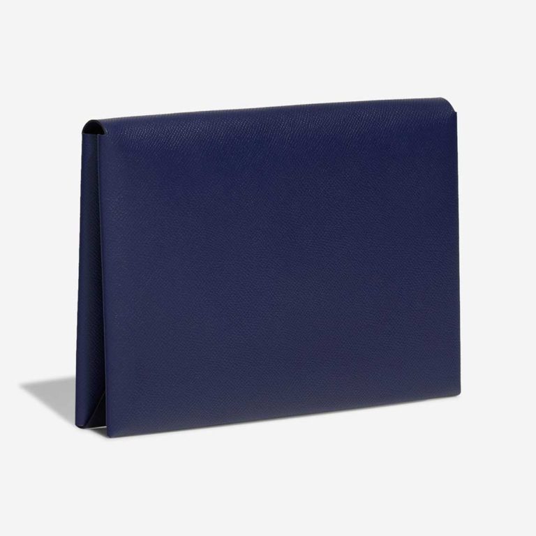 Hermès Calvi Pouch Epsom Bleu Saphir / Black | Sell your designer bag