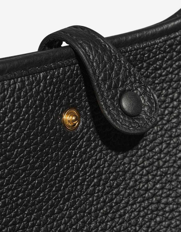 Hermès Evelyne 16 Taurillon Clémence Black Closing System | Sell your designer bag