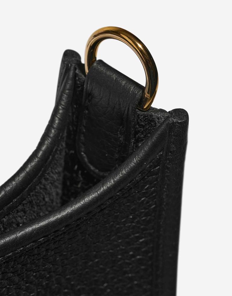 Hermès Evelyne 16 Taurillon Clémence Black Signs of wear | Sell your designer bag