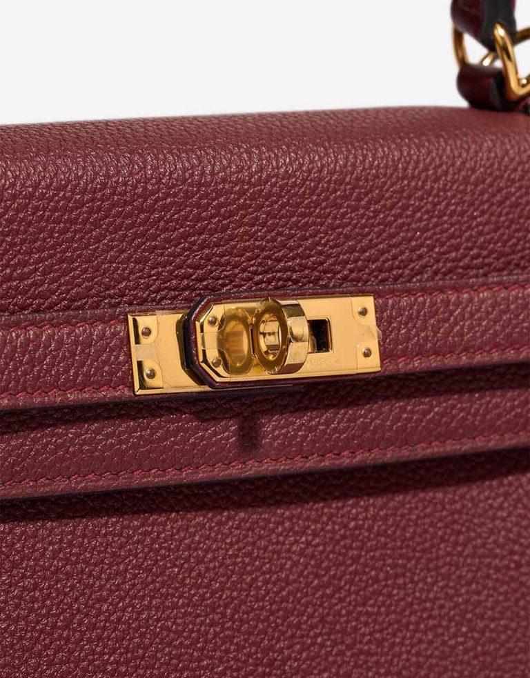 Hermès Kelly 25 Togo Rouge H Closing System | Sell your designer bag