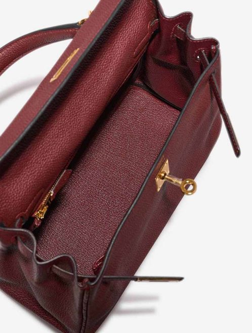 Hermès Kelly 25 Togo Rouge H Inside | Sell your designer bag