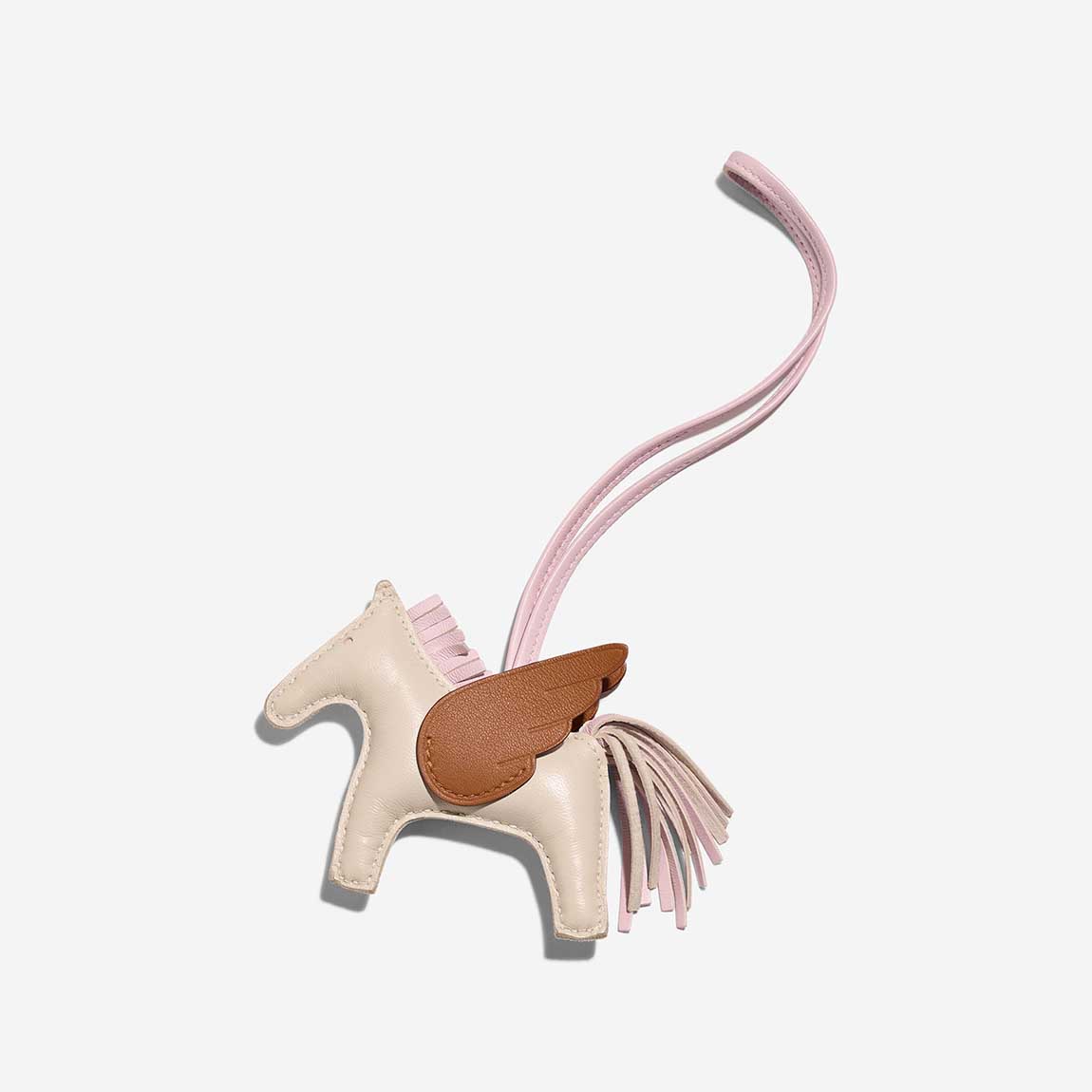 エルメス Rodeo Pegase PM バッグ アクセサリー mauve pale Hermes Rodeo charm Pegasus PM Mauve pale/Pain d' epice/Beige