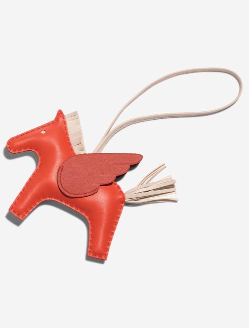 Hermès Rodéo Pegasus MM Milo Orange Poppy / Craie / Terre Battue Front | Sell your designer bag