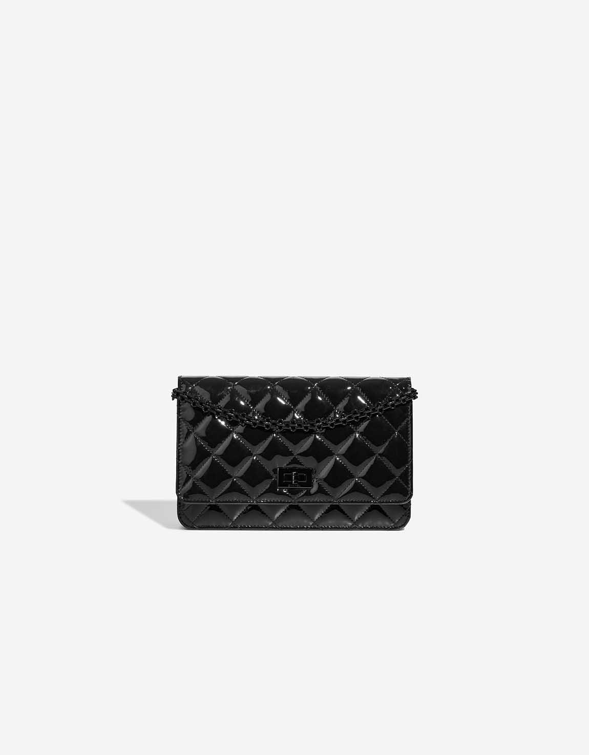 Chanel Wallet On Chain 2.55 Reissue Lackleder So Black | SACLÀB