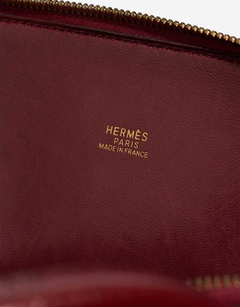 Hermès Bolide 35 Vache Fjord Rouge H Logo | Sell your designer bag
