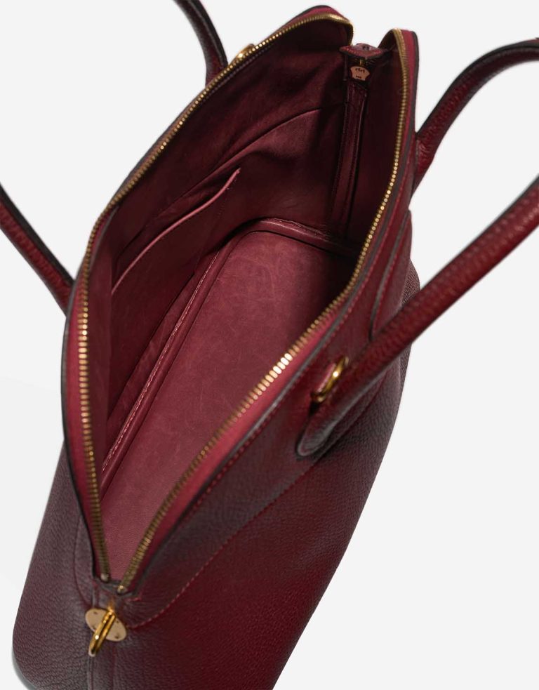 Hermès Bolide 35 Vache Fjord Rouge H Inside | Sell your designer bag
