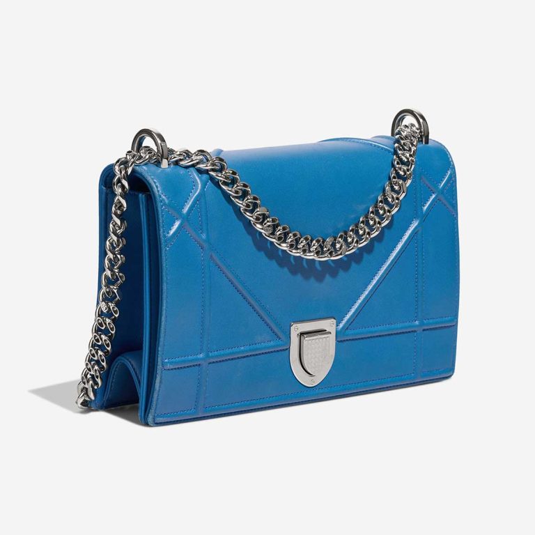 Dior Diorama Medium Calf Blue | Sell your designer bag