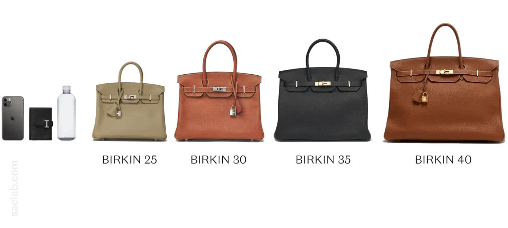 Birkin bag sizes