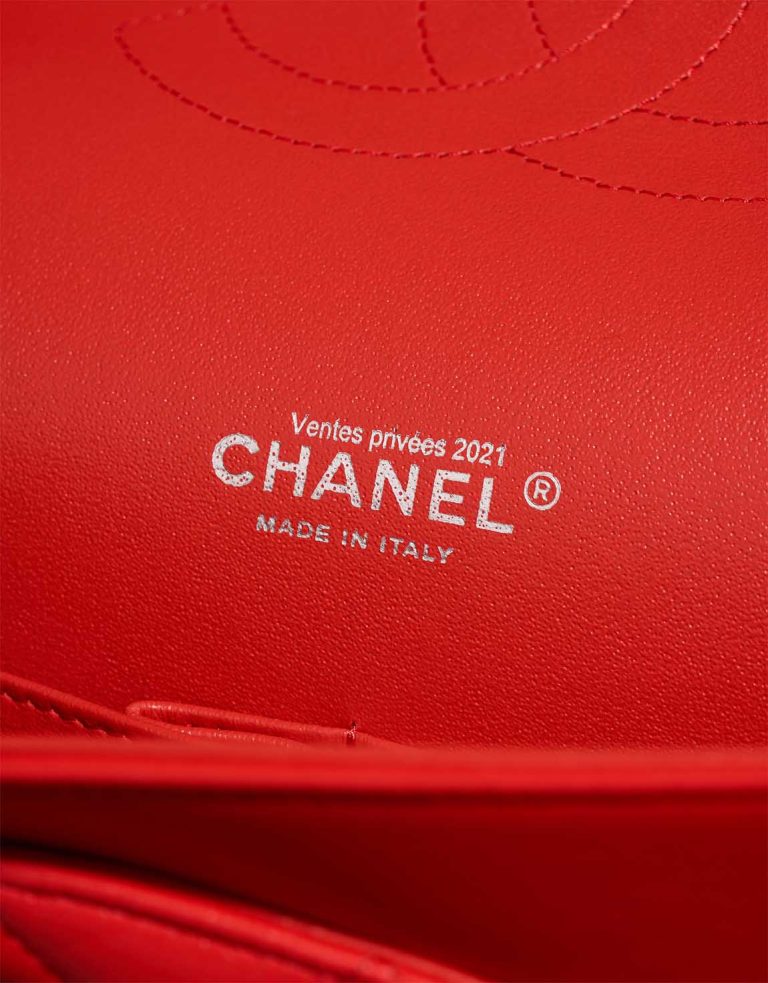 Chanel Timeless Maxi Lamb Red Logo | Sell your designer bag