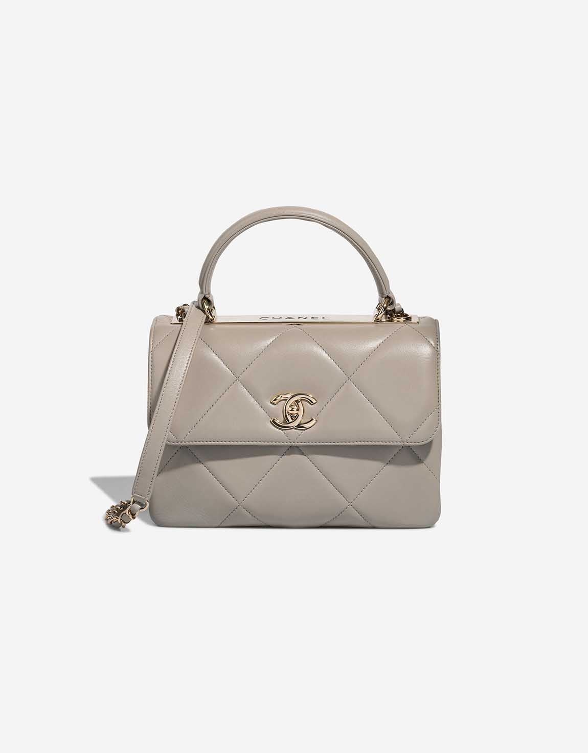 CHANEL CC クラシックフラップバッグ グレー 20cm CHANEL - NEW 22A Classic Medium Double Flap Dark Grey CC