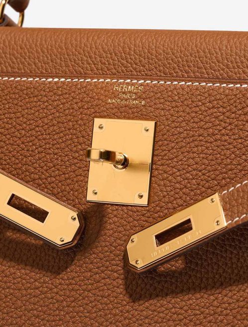 Hermès Kelly 28 Togo Gold Logo | Sell your designer bag