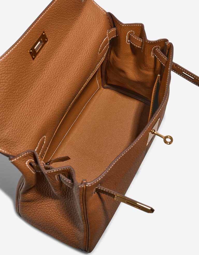 Hermès Kelly 28 Togo Gold Inside | Sell your designer bag