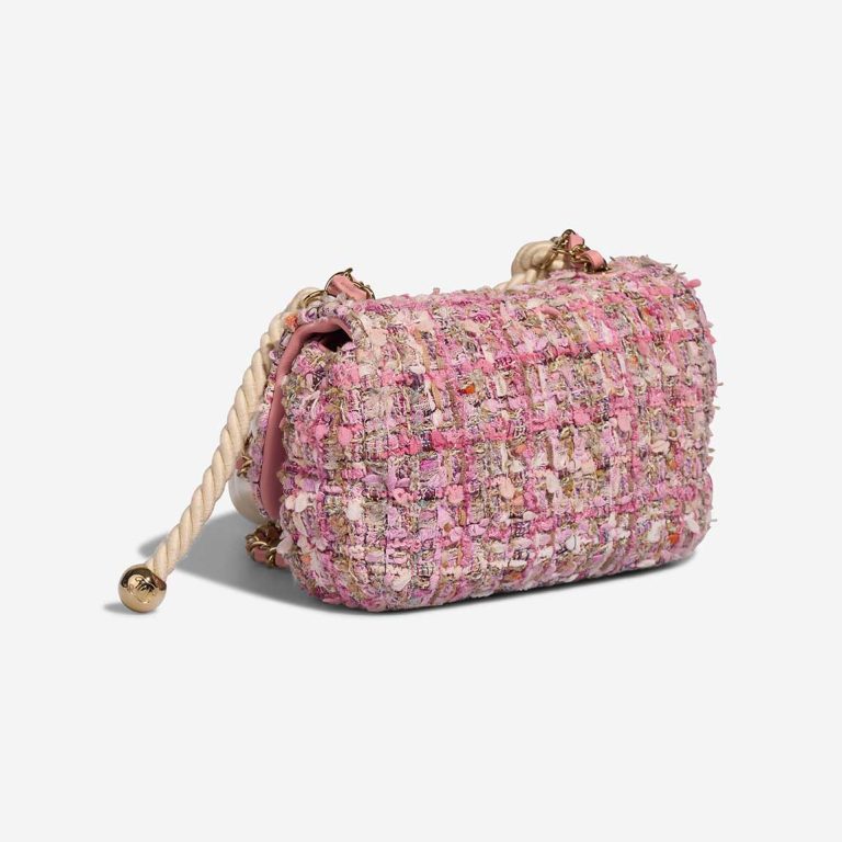 Chanel Timeless Mini Rectangular Tweed Pink / Multicolour | Sell your designer bag