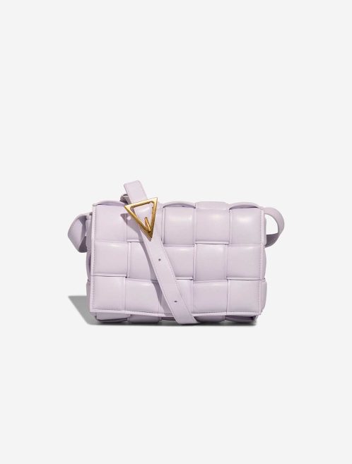 Bottega Veneta Cassette Lamb Light Lilac Front | Sell your designer bag