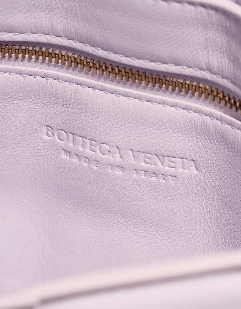 Bottega Veneta Cassette Lamb Light Lilac Logo | Sell your designer bag