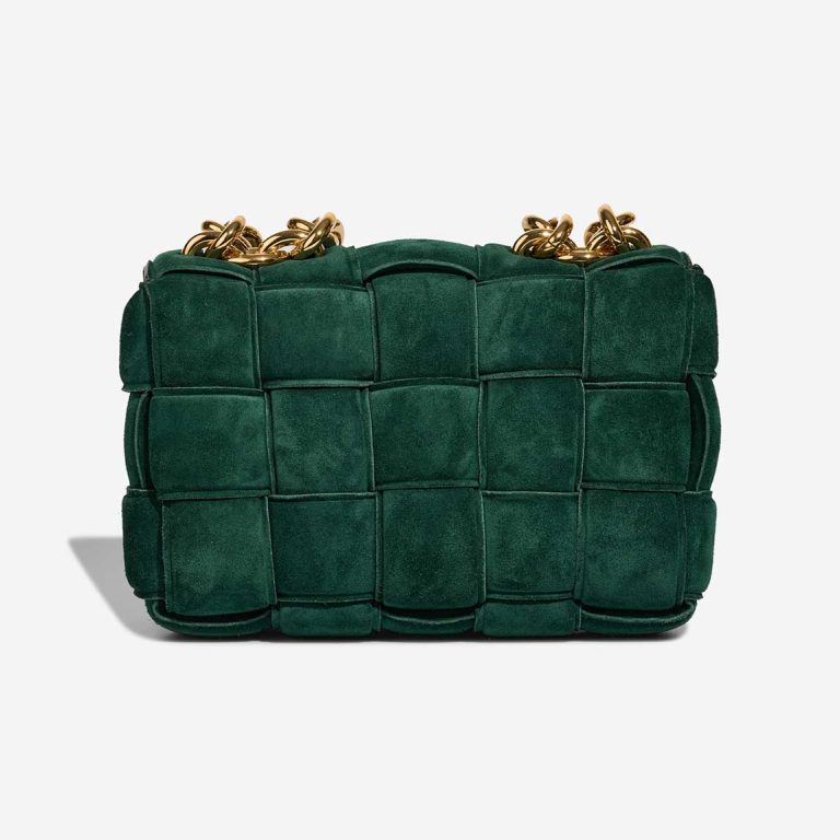 Bottega Veneta Cassette Suede Dark Green | Sell your designer bag