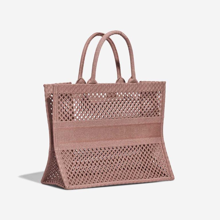 Dior Book Tote Large Canvas Beigerosé | Sell your designer bag