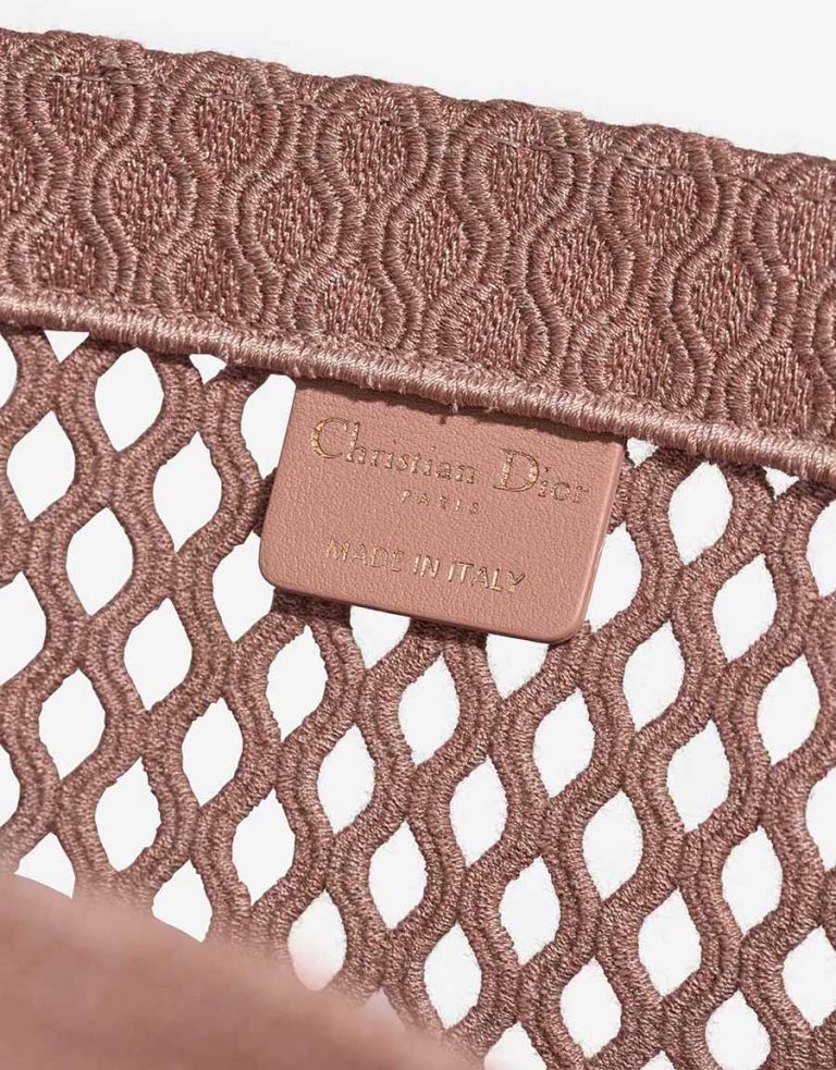 Dior Book Tote Large Canvas Beigerosé Logo | Sell your designer bag