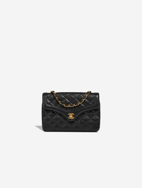 Chanel Timeless Flap Bag Small Lamb Black Front | Sell your designer bag