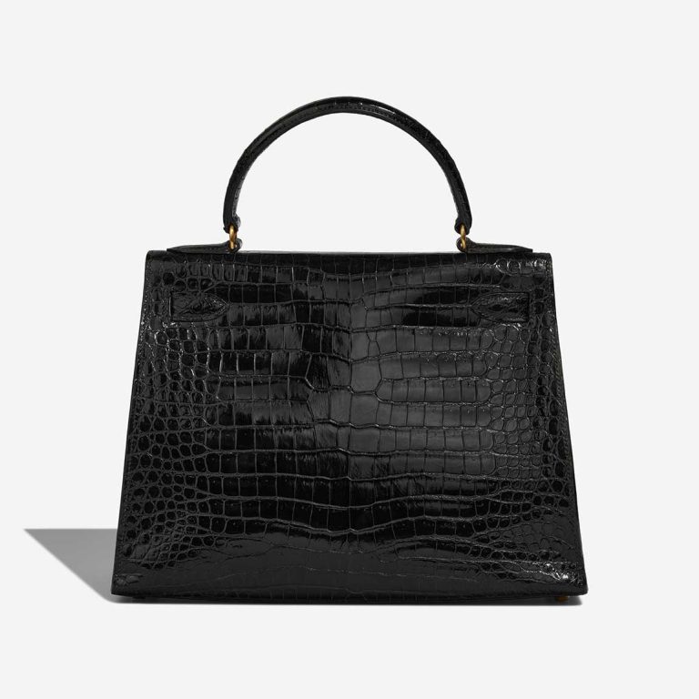 Hermès Kelly 28 Porosus Crocodile Black | Sell your designer bag
