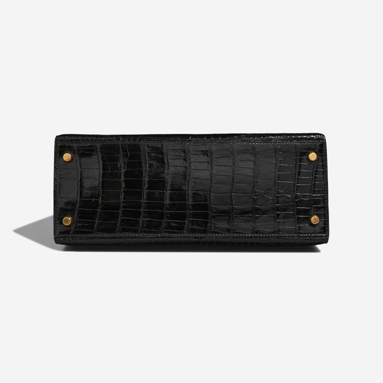 Hermès Kelly 28 Porosus Crocodile Black | Sell your designer bag