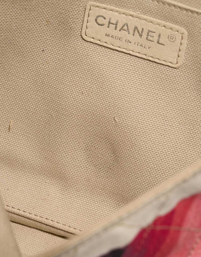 Chanel Timeless Flap Jumbo Canvas White Paint Palette Signs of wear | Sell your designer bag