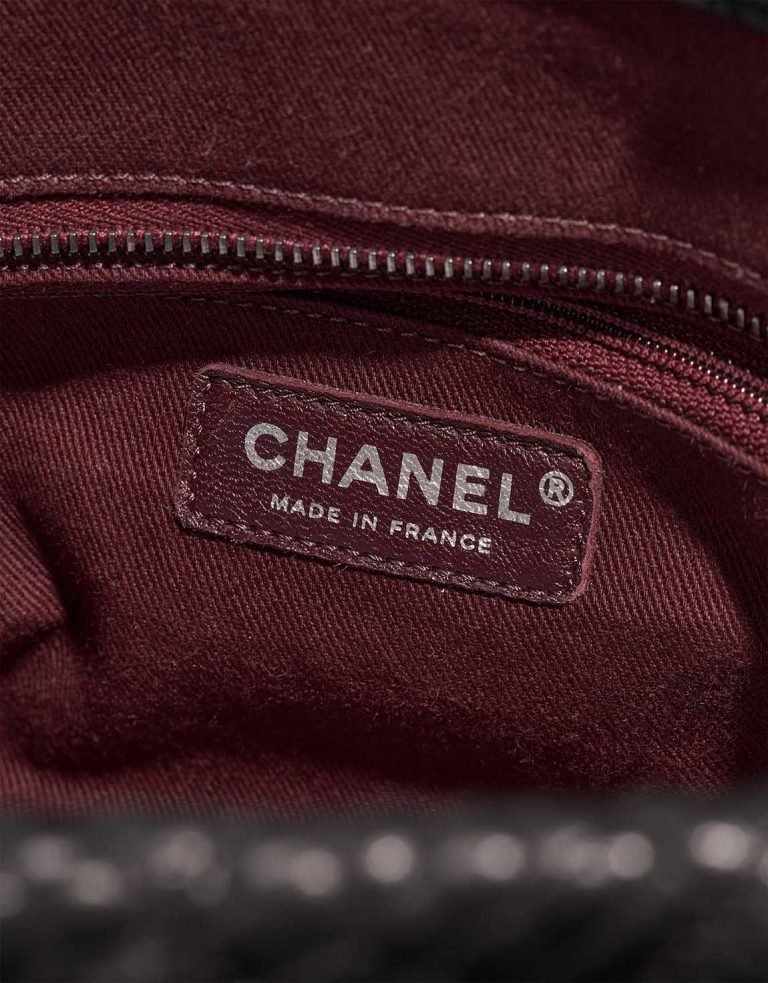 Chanel Grand Shopping Tote Goat Black Logo | Sell your designer bag