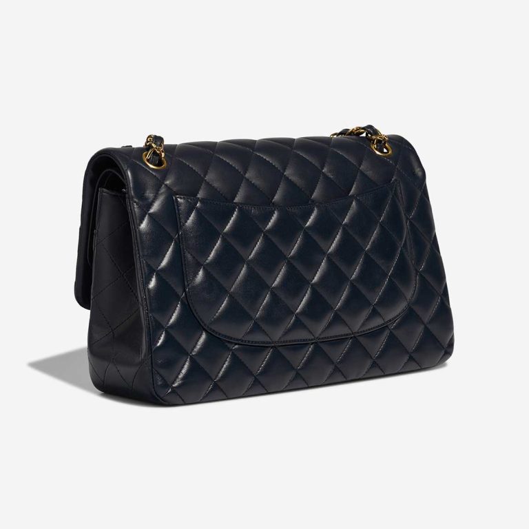 Chanel Timeless Jumbo Lamb Dark Blue | Sell your designer bag