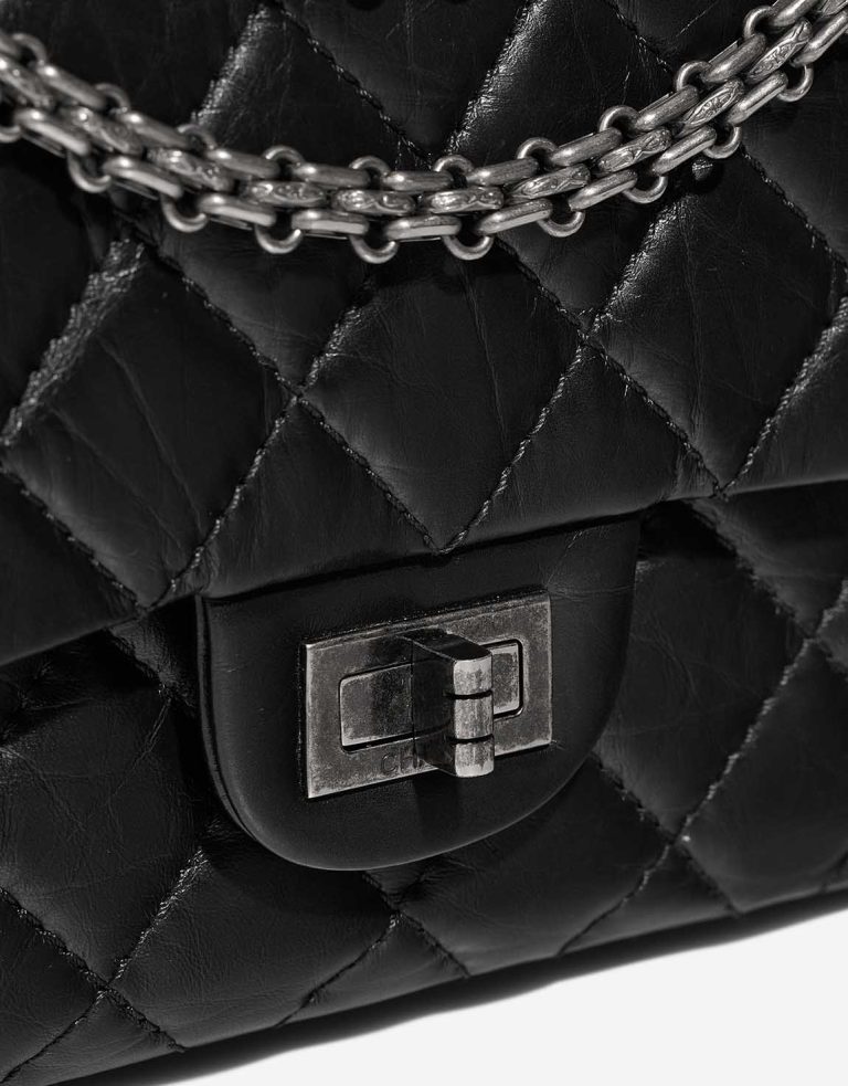 Chanel 2.55 Reissue 226 Aged Calf Black Closing System | Sell your designer bag