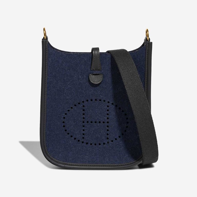 Hermès Evelyne 16 Wooly / Clémence Bleu Saphir / Caban Front | Sell your designer bag