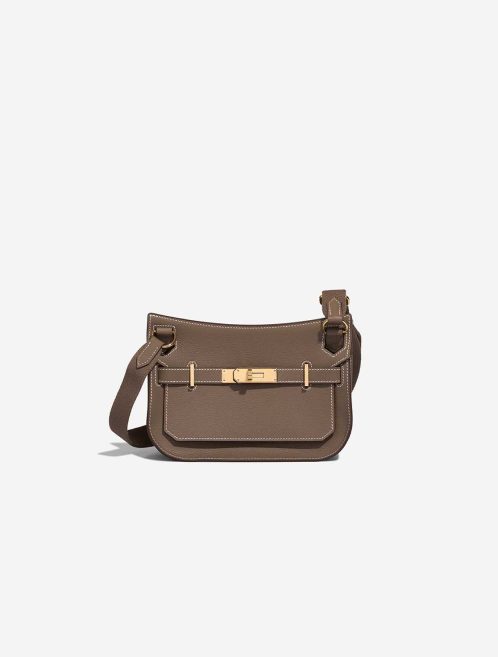 Hermès Jypsière Mini Evercolor Étoupe Front | Sell your designer bag