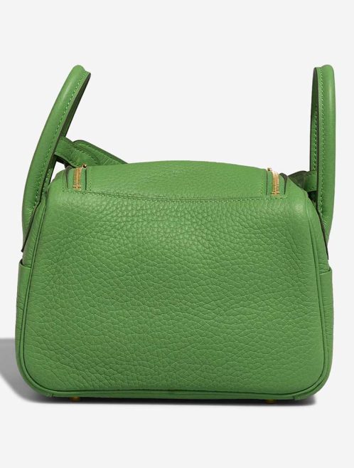 Hermès Lindy Mini Taurillon Clémence Vert Yucca | Sell your designer bag