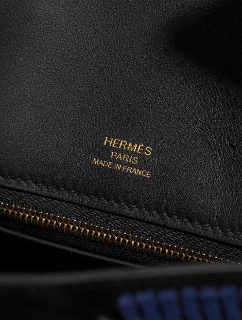 Hermès Birkin 25 Côte à Côte Tuffetage Swift Caban / Bleu Saphir Logo | Sell your designer bag