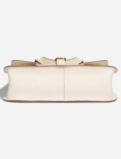 Hermès Halzan 25 Taurillon Clémence Mushroom / Beige de Weimar | Sell your designer bag