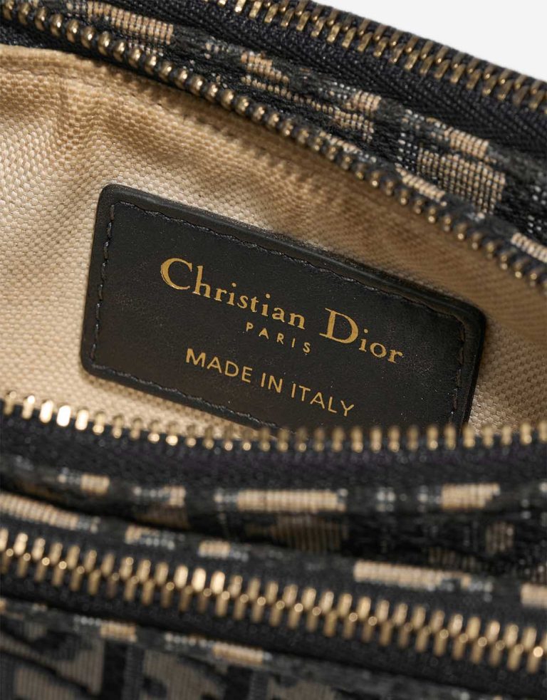 Dior Saddle Clutch Oblique Jacquard Blue / Beige Logo | Sell your designer bag