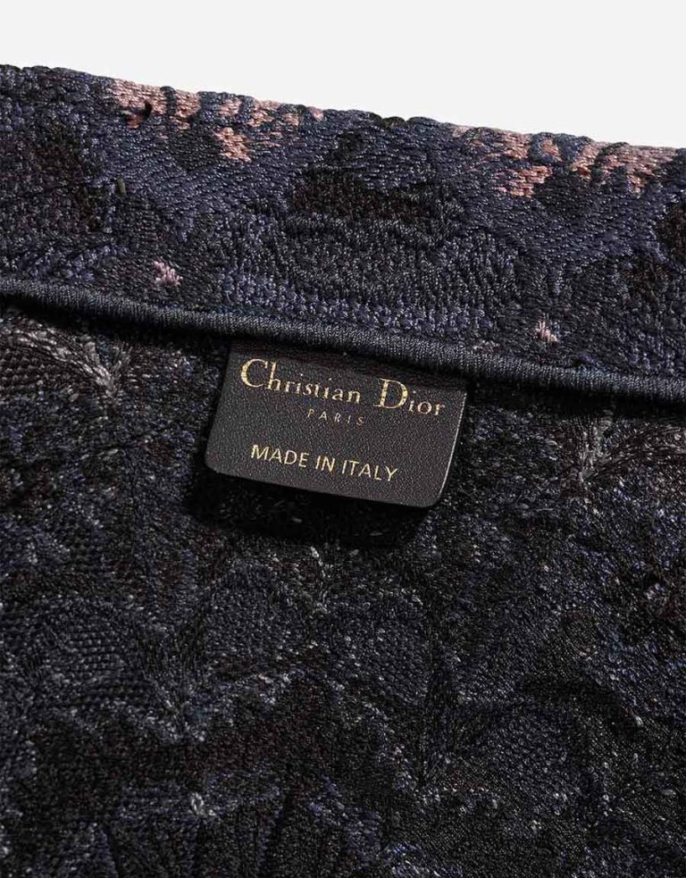 Dior Book Tote Medium Canvas Blue Logo | Sell your designer bag
