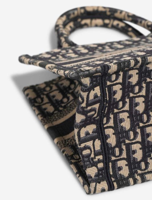 Dior Book Tote Small Canvas Blue Signs of wear | Sell your designer bag