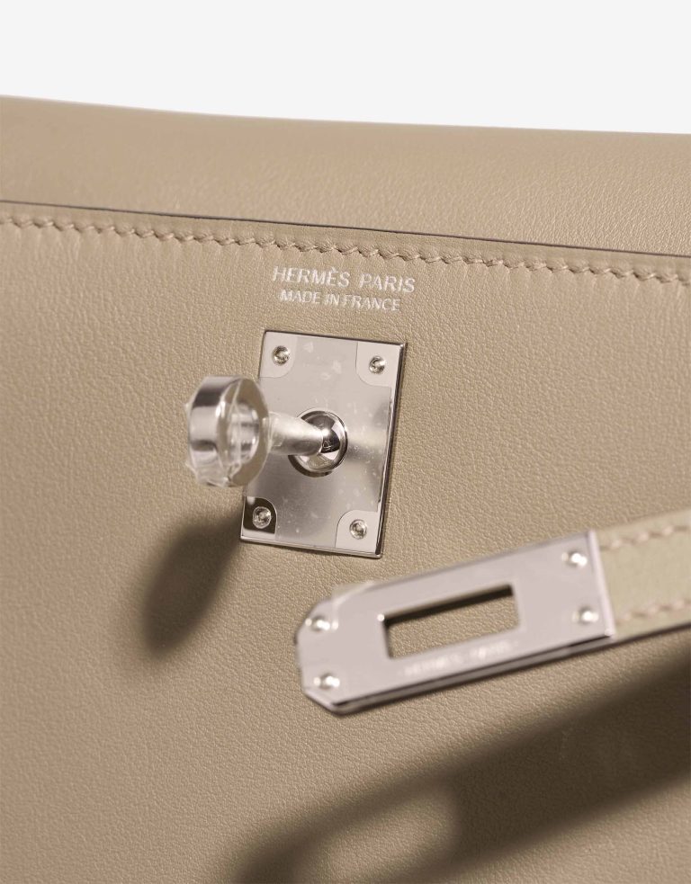 Hermès Kelly Danse Anate Swift Beige Marfa Logo | Sell your designer bag