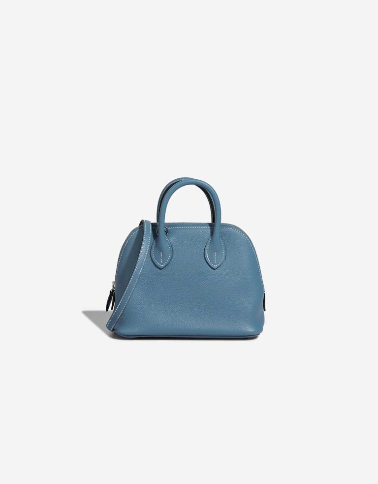 Hermès Bolide Mini Evercolor Bleu Jean Front | Sell your designer bag
