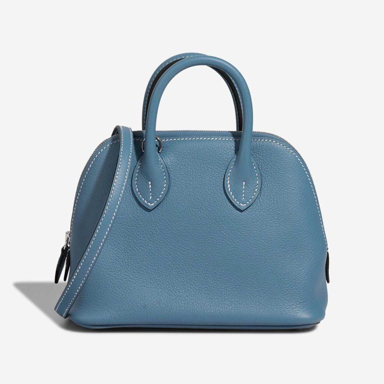 Hermès Bolide Mini Evercolor Bleu Jean Front | Sell your designer bag