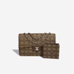 Chanel Timeless Medium Nylon Green / Khaki / Brown Front | Sell your designer bag