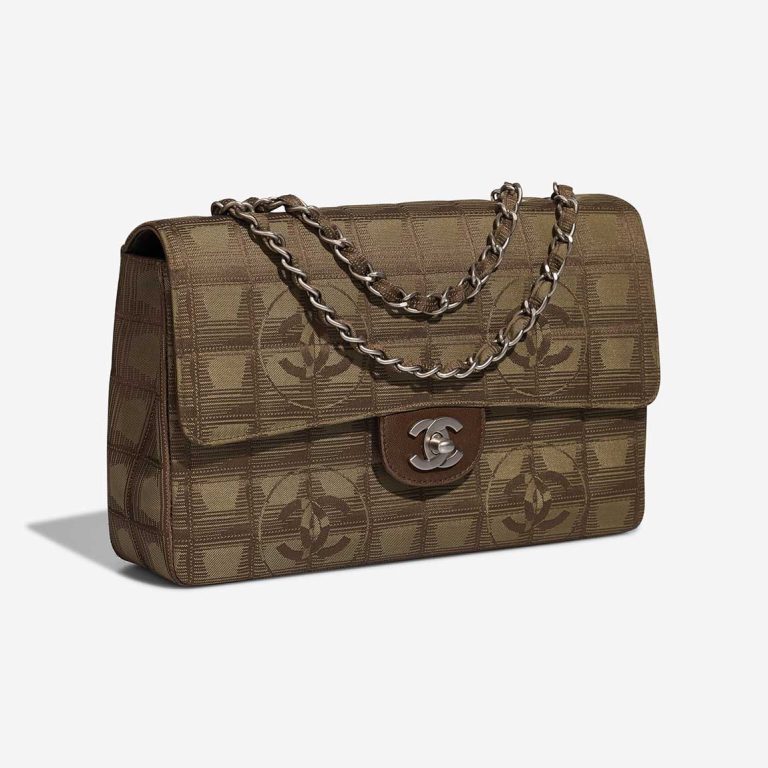 Chanel Timeless Medium Nylon Green / Khaki / Brown | Sell your designer bag